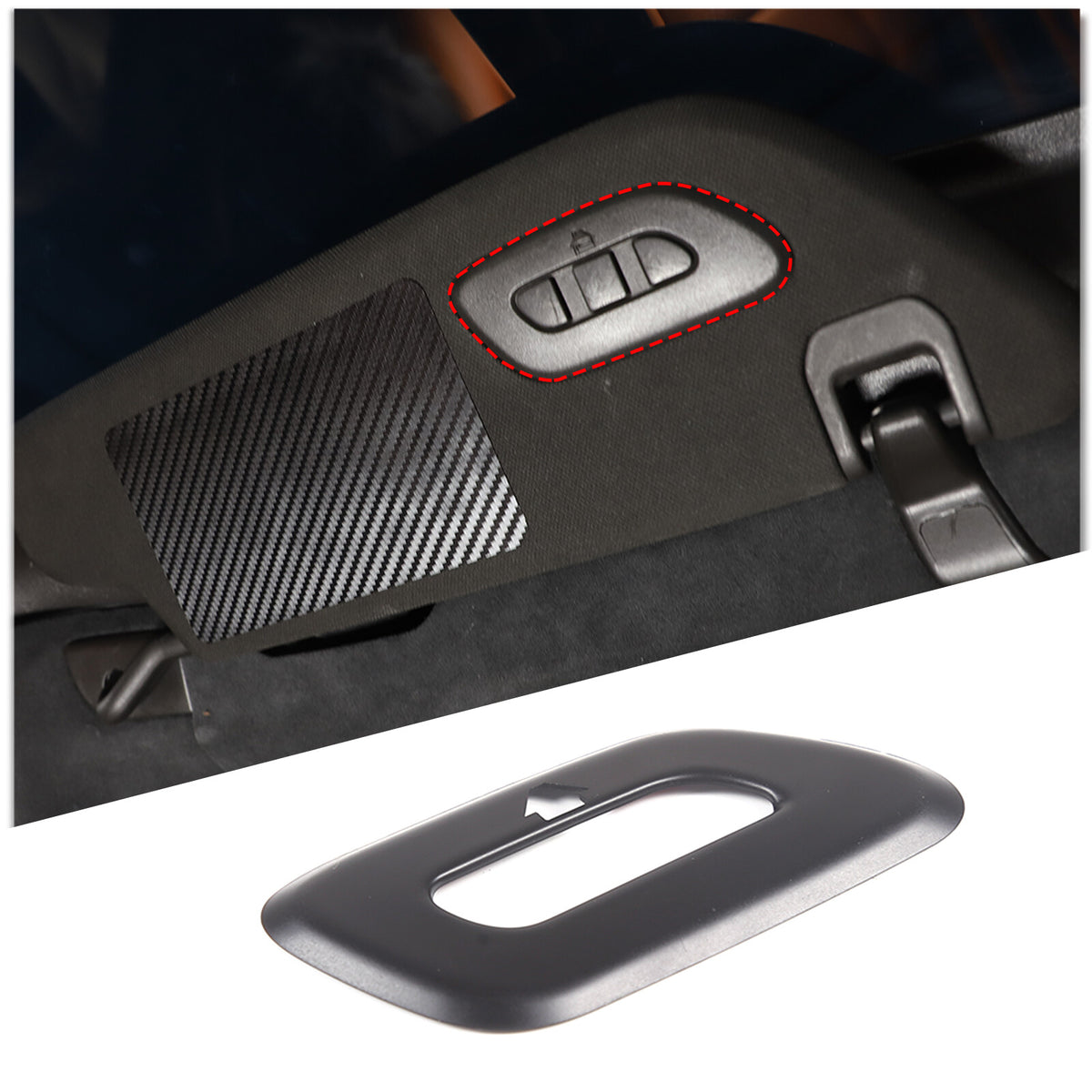 Matte Black ABS Full Interior Set Cover Trim Kit For Corvette C8 2020-25 - Styles 21-25 18