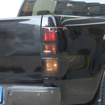 Smoked Black Rear Tail Light Guard Cover Trim For Ford Ranger T7 T8 2015-2022 US 7