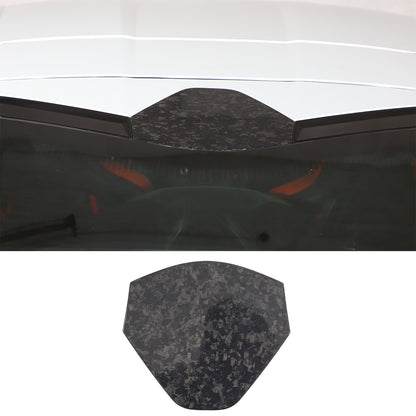 Forged Carbon Fiber Rear Window Cover Trim For Corvette C8 Coupe 2020-26 3