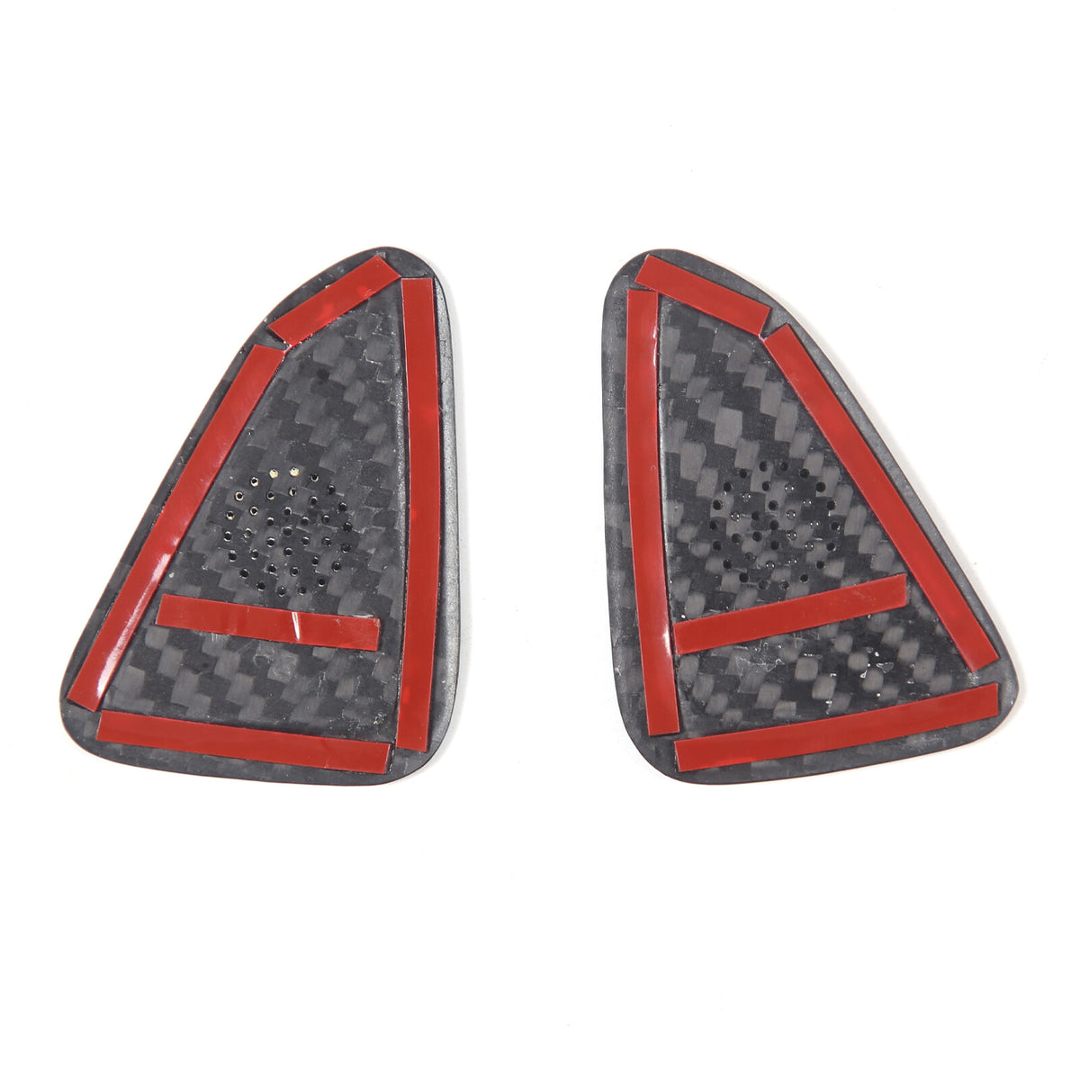 Forged Carbon Fiber Door A/C Vent Panel Trim Cover Fit For Corvette C8 20-26 6