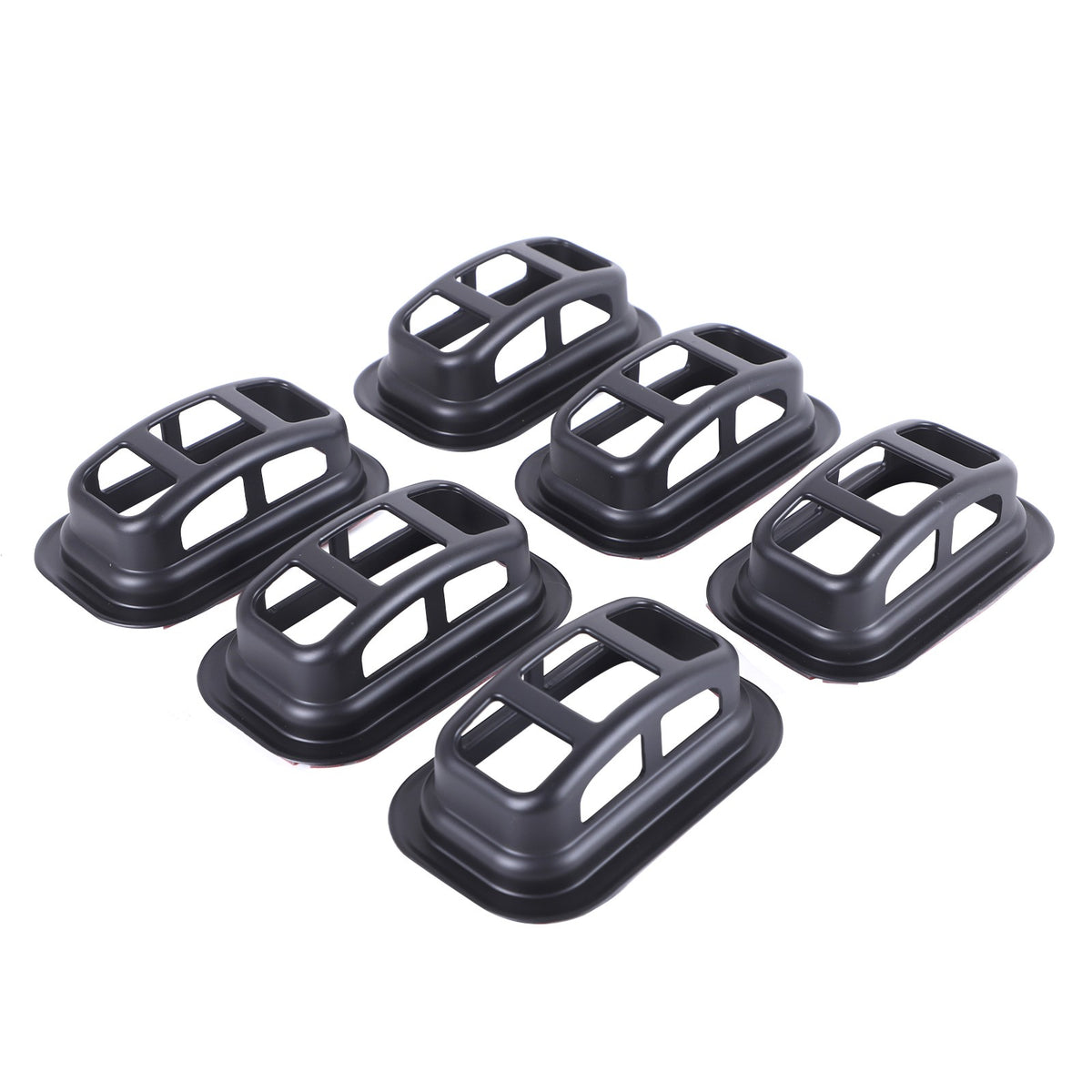Matte Black ABS Roof Light Cover For Hummer H2 2003-2009 15
