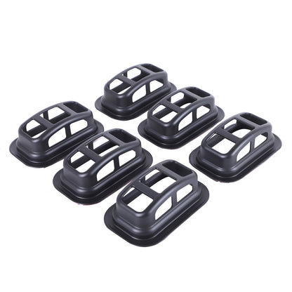 Matte Black ABS Roof Light Cover For Hummer H2 2003-2009 15