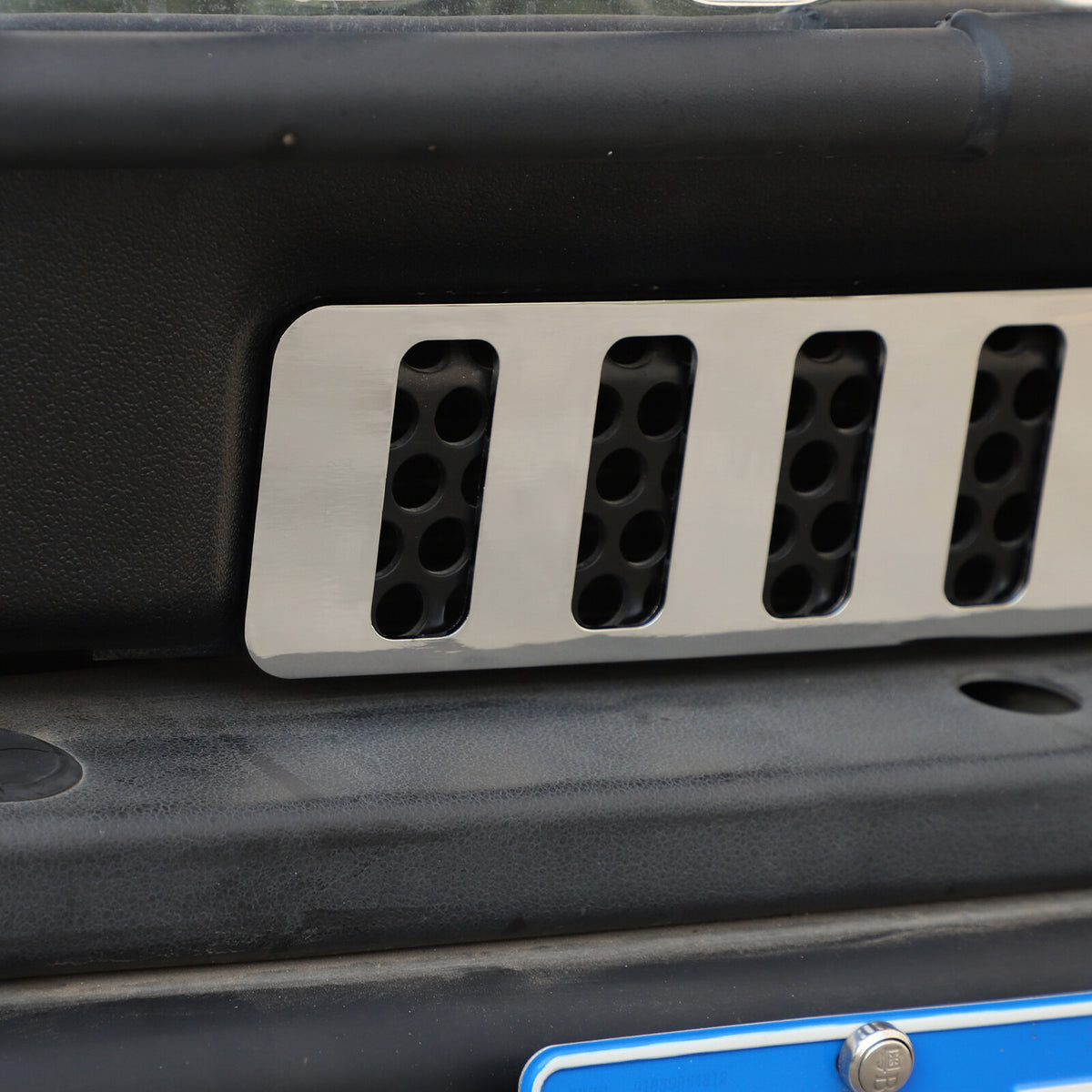 Chrome Steel Exterior Rocker Panel Trim Hood Deck Vent Set For Hummer H2 03-09 28