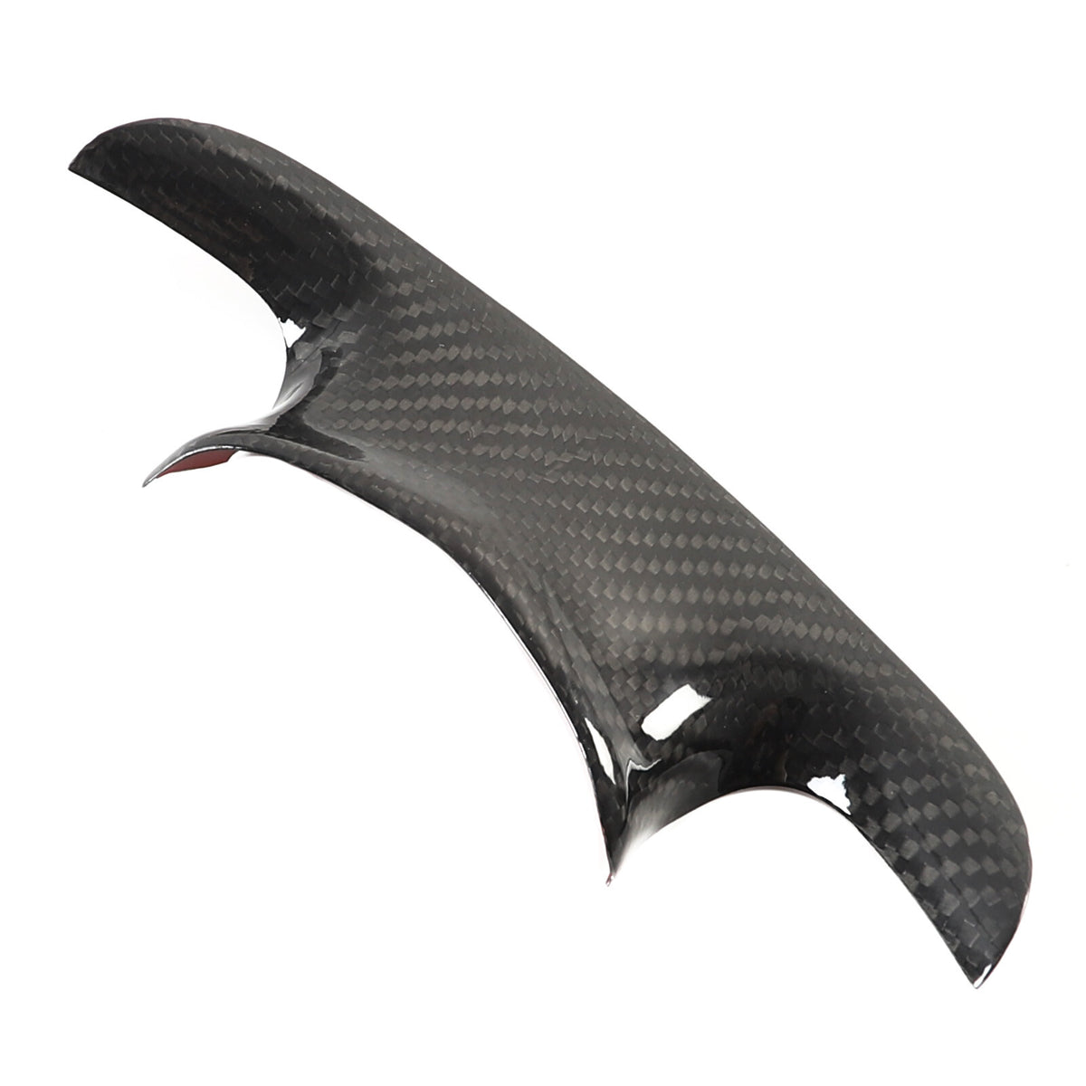 Real Dry Carbon Fiber Steering Wheel Lower Emblem Trim For Corvette C6 2005-2013 18