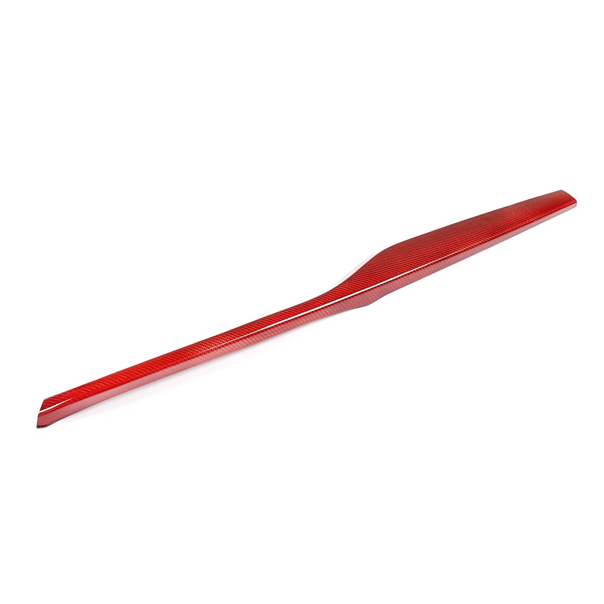 Red Real Carbon Fiber Center Dashboard Trim For Alfa Romeo Stelvio 949 2017-2020 15