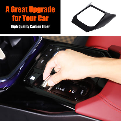 Glossy Piano Center Console Gear Shift Panel Frame Trim For BMW X3 G45 2025+ US 8