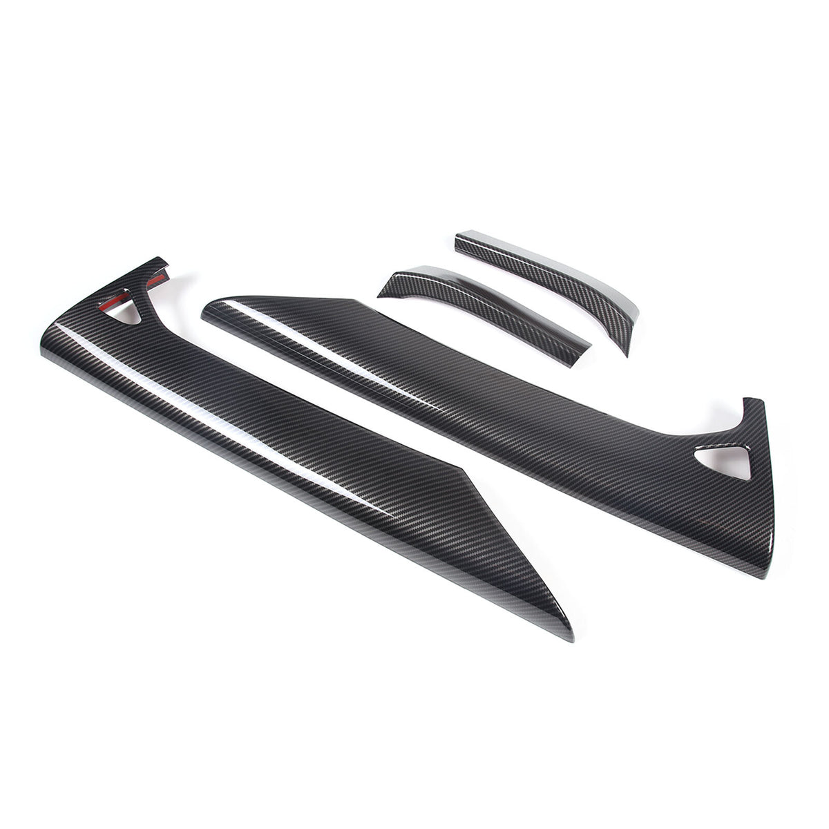 ABS Carbon Fiber Interior Full Cover Trim Kit Set For Corvette C8 2020-2025 25