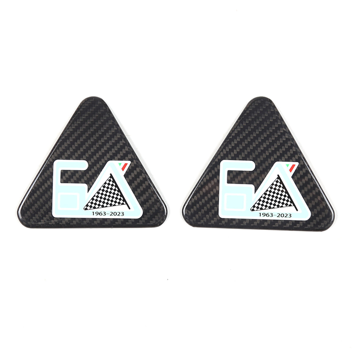 Real Carbon Car Side Fender Emblem Badge Trim For Alfa Romeo Giulia/Stelvio 17+ 11