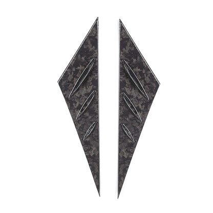 Forged Carbon Fiber Window Triangle A-Pillar Cover Trim For Corvette C6 2005-13 13