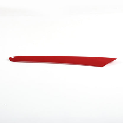 ABS Red Center Console Side Decoration Strip For Corvette C8 2020-2025 10