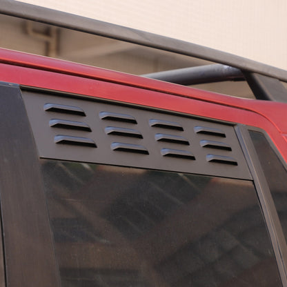 Rear Door Window Louver Air Vent Panel Trim Cover For LR Freelander 2 L359 07-15 18