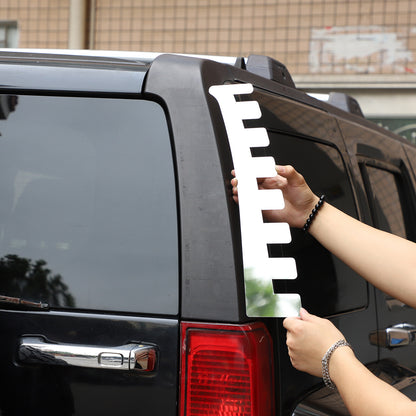 REAR UPPER PILLAR COVER TRIM GUARD STEEL FOR 2006-2010 HUMMER H3 US 7