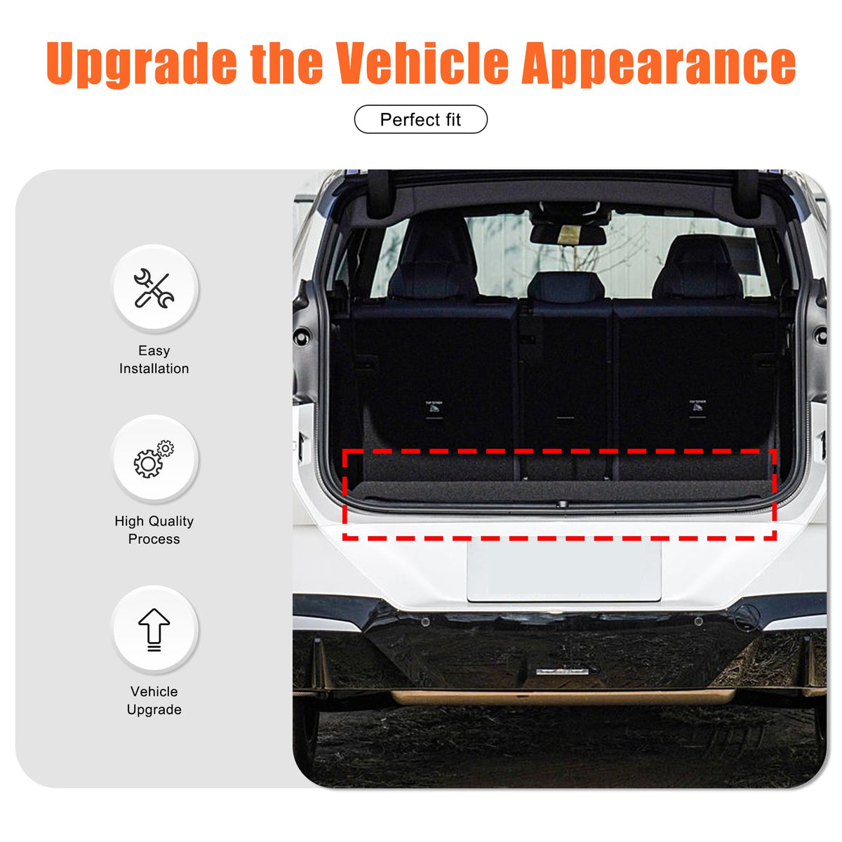 Cargo Trunk Tray Cargo Liner Rear Trunk Floor Mat For BMW X3 G45 2025+ US 6