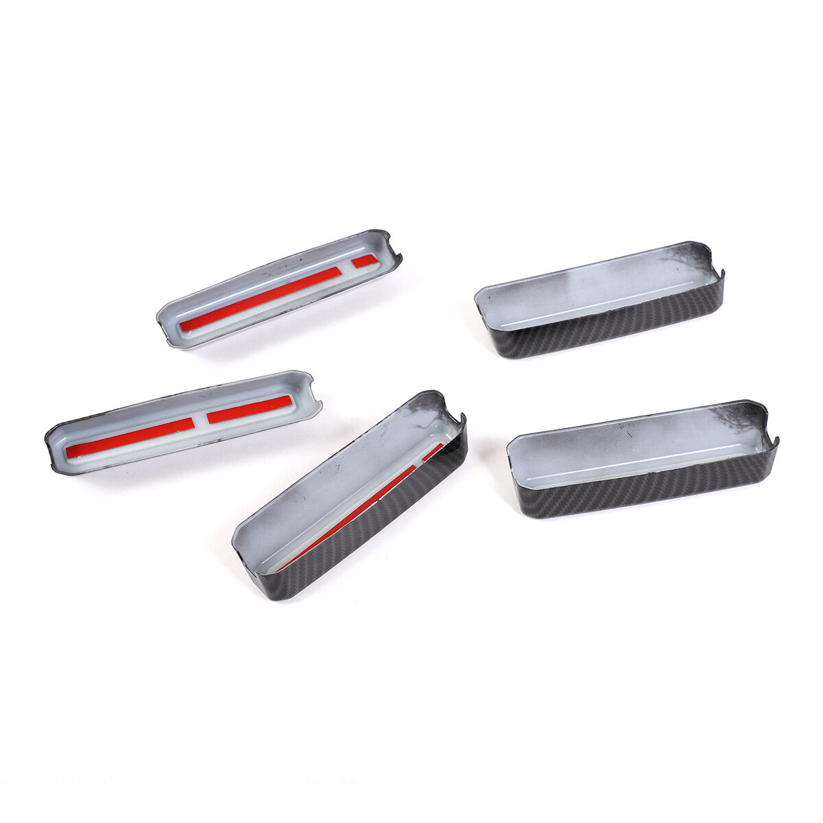 Front Reat Bumper Guards Grill Pads End Caps Cover Trim For Ford Maverick 22-23 11