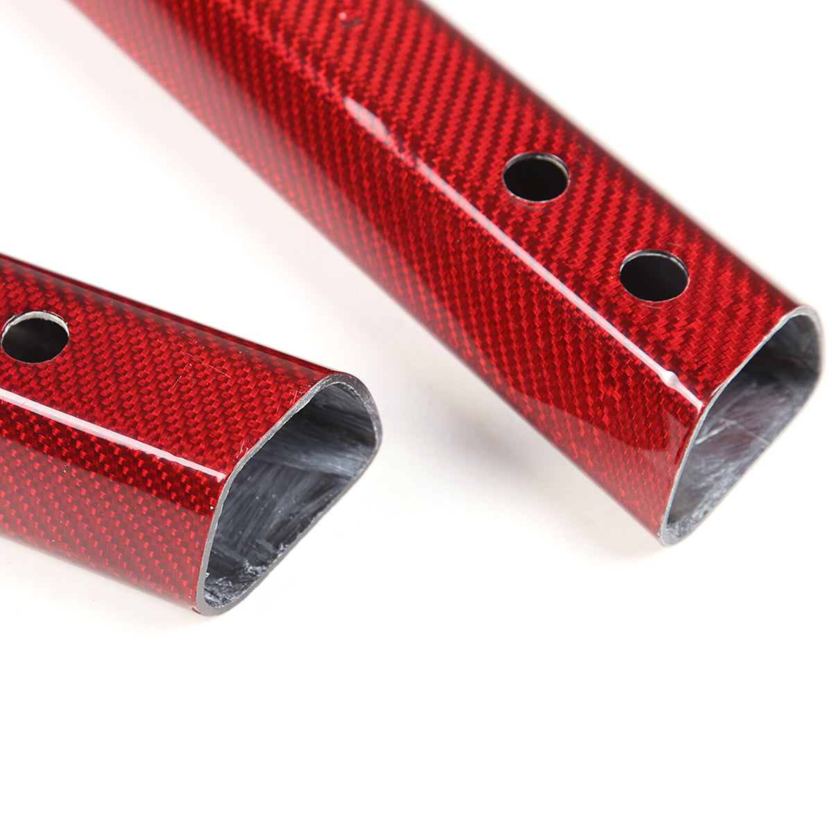 Red Real Carbon fiber Engine Bay Crossmember Panel Trim For Corvette C8 20-26 7