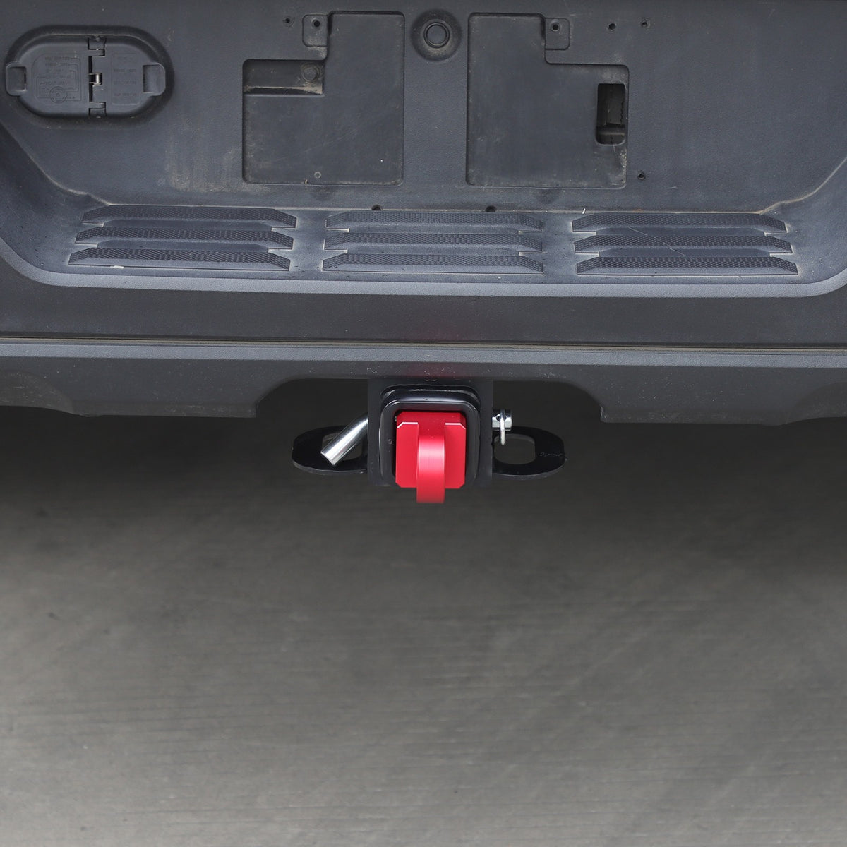 Red Aluminum Alloy Trailer Mount Receiver Hitch Tow Hook For Toyota Tundra 2022+ 8