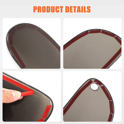 Smoked ABS Tail Light Smoke Housing Cover Trim for Toyota Supra 1993-2002 US 8