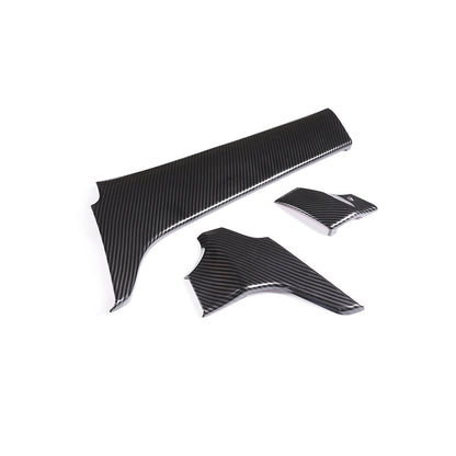 Carbon Fiber ABS Dashboard Door Panel Trim Strip for Benz GLE GLS 2016-19 15