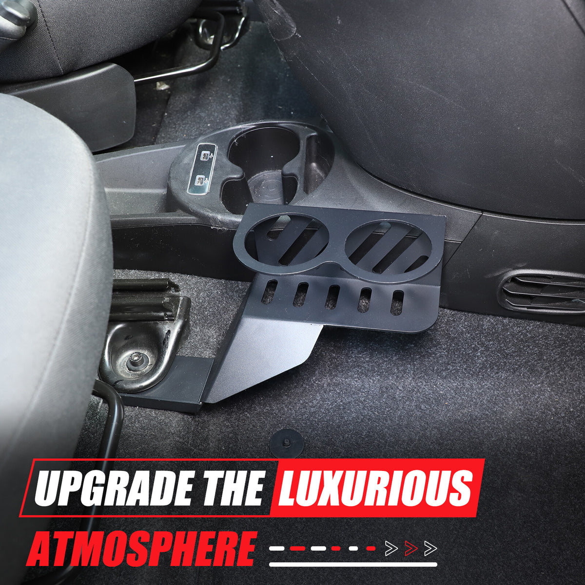 Alloy Passenger Seat Expansion Cup Holder For Fiat 500 Abarth 595 695 16+ US 18