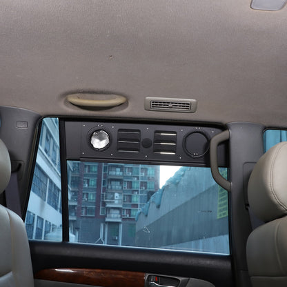 Rear Window Louver Air Vent Trim (Heater Version) For Toyota Prado 2003-2023 21