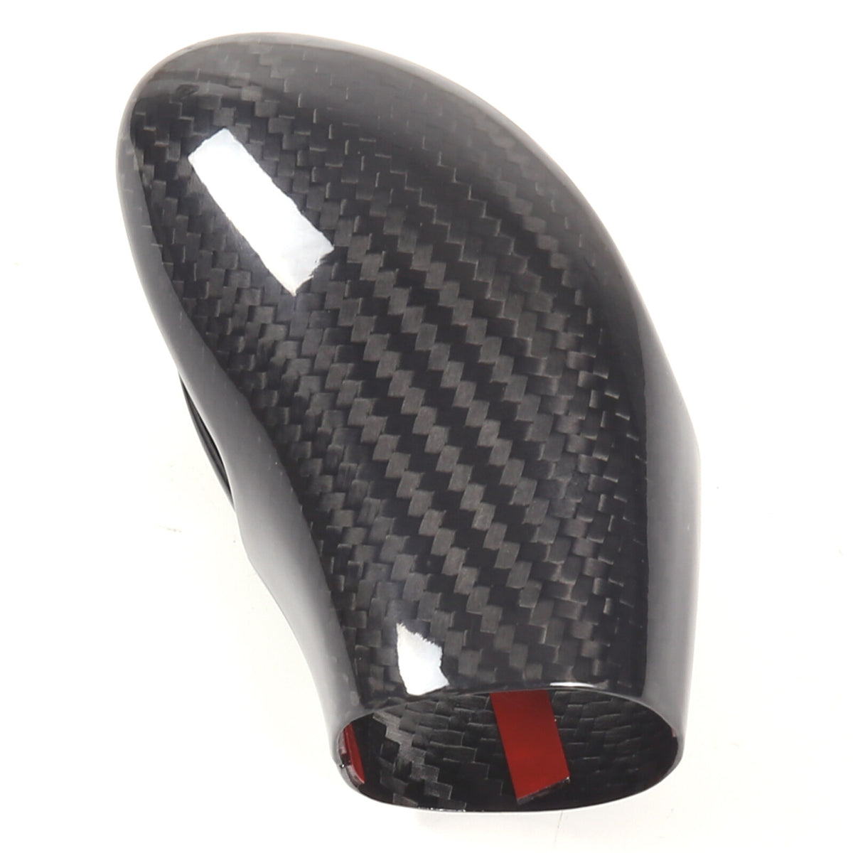 Real Carbon Fiber Car Gear Shift Knob Cover Head Trim For Corvette C6 2005-2013 12