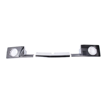 5PCS Chrome Front Bumper & Side Cover Trim Fits for 2003 -2009 Hummer H2 3