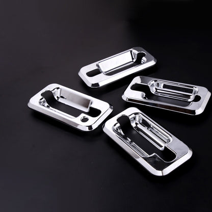 Silver Chrome Exterior Door Handle Mirror Hood Vent Trim Kit For Hummer H2 03-09 38