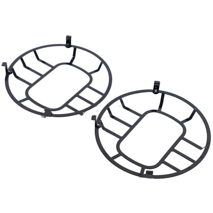 Front Lamp Headlight Cover Guard Net Trim For Land Rover Defender L316 2004-19 3