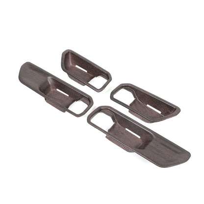 Grain Interior Door Handle Bowl Frame Trim For Toyota Land Cruiser LC250 24+ US 10