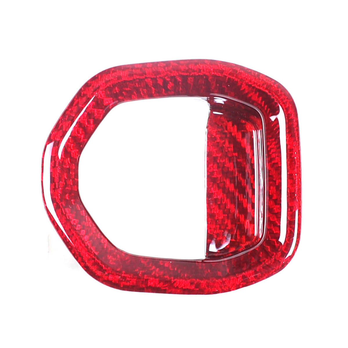 Red Real Carbon Electronic Handbrake Switch Cover Trim for Lotus EMIRA 21-25 23