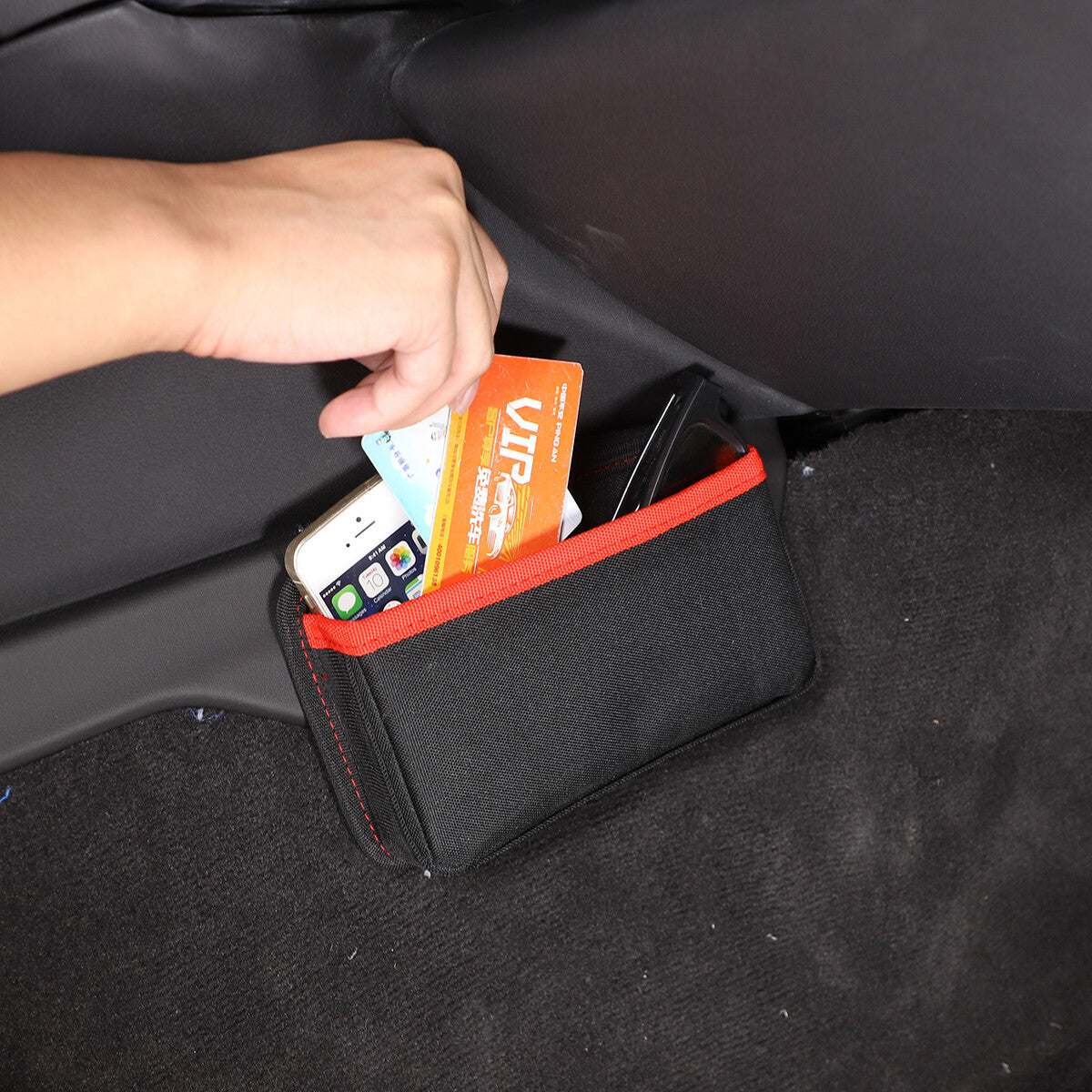 Center Console Seat Frunk Rear Trunk Storage Bag Tray For Corvette C8 20-26 23