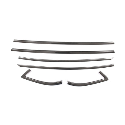Carbon fiber Steel Car Window Strip Cover Trim For Toyota Supra A90 19-24 US 4