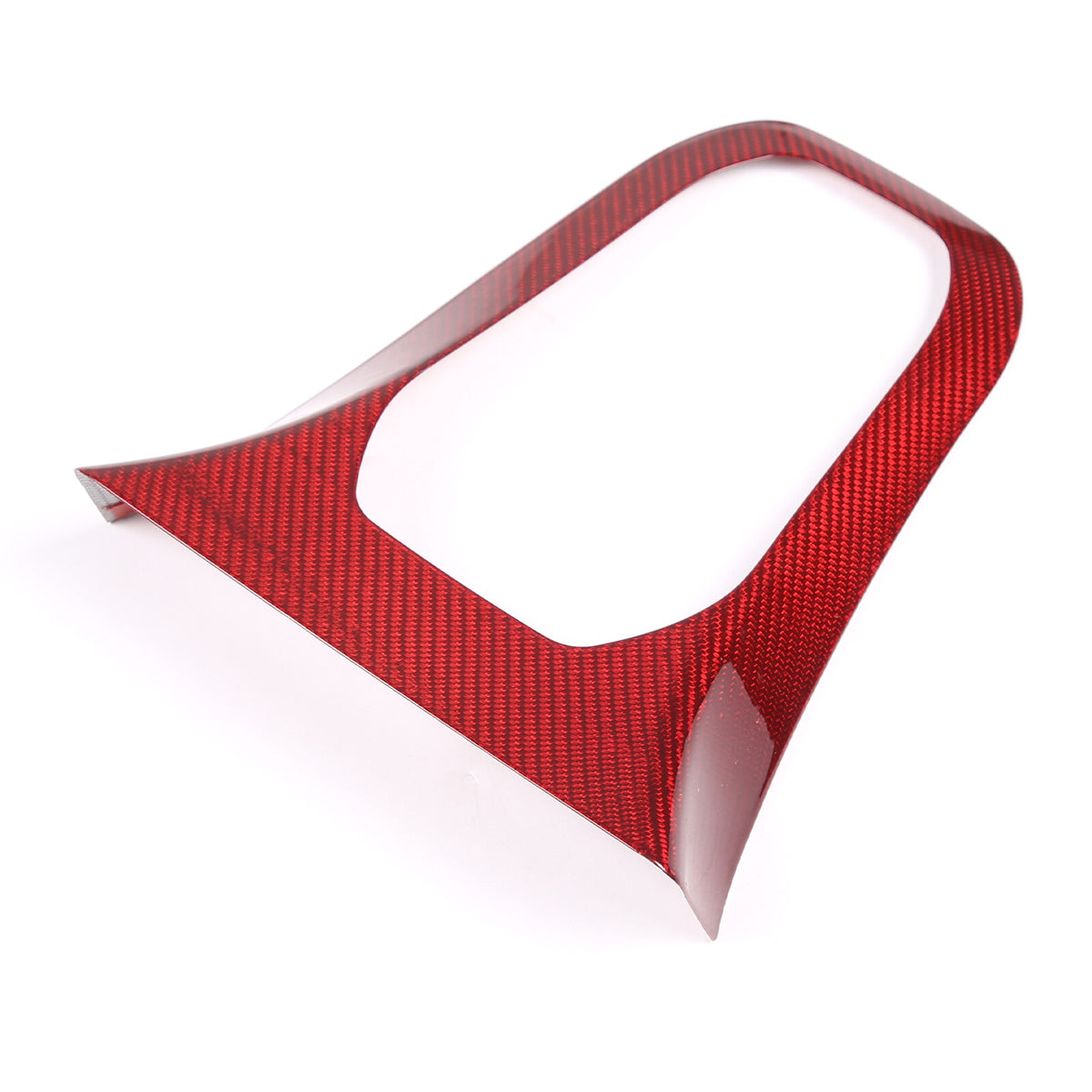 Red Real Carbon Fiber Center Dashboard Speaker Panel Trim For Toyota Supra 19+ 12