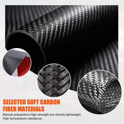 Carbon Fiber Door Armrest Side Panel Trim Sticker For Nissan Frontier 2005-2021 17
