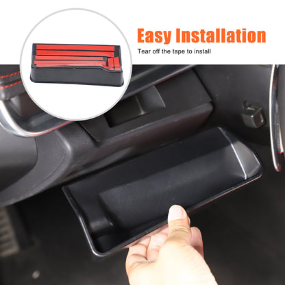 ABS Steering Wheel Left Storage Box Tray For Corvette C8 2020-26 12