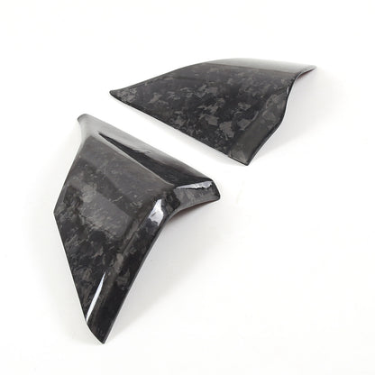 Forged Carbon Fiber Instrument Display Side Trim For 2020-2025 Corvette C8 15