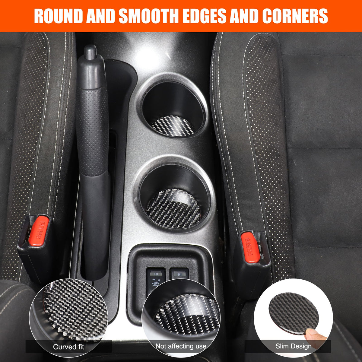 Soft Carbon Fiber Interior Center Console trim Sticker For Nissan Juke 2011-2019 177