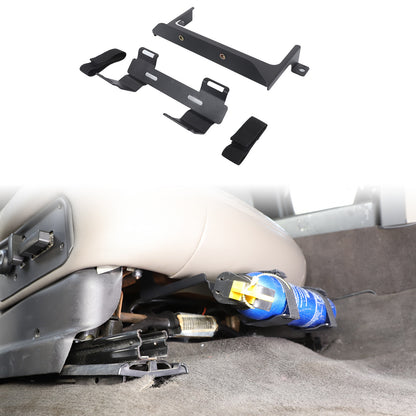 Black Alloy Passenger Seat Fire Extinguisher Bracket For Hummer H2 2003-2009 US 23