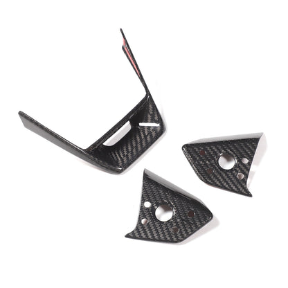 Real Dry Carbon Fiber Center Console Interior Trim For Tesla Cybertruck 2024+ 66