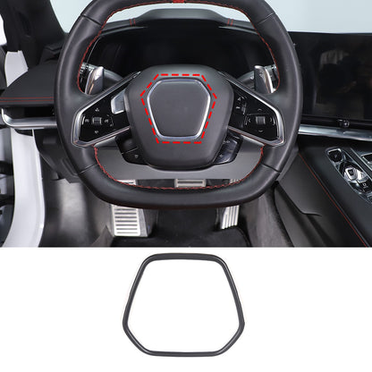 Matte Black ABS Full Interior Set Cover Trim Kit For Corvette C8 2020-25 - Styles 26-28 6