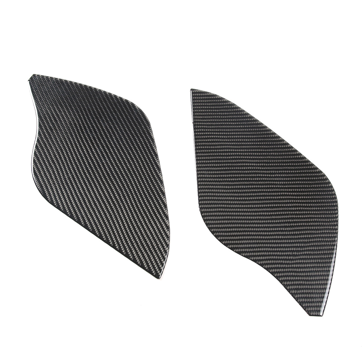 Carbon Fiber Door Pad cushion Panel Cover Sticker For Corvette C6 2005-2013 8