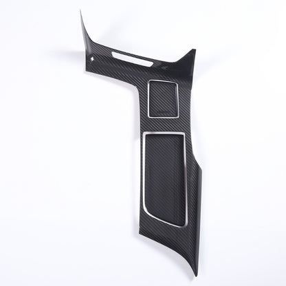 Real Carbon Fiber Center Console Panel Armrest Trim Cover For Corvette C7 14-19 8
