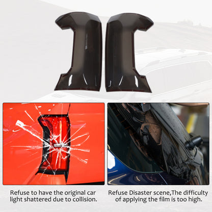 Smoked Tail Light Cover Blackout Overlay Len Guard For Toyota Tacoma 24+ 7