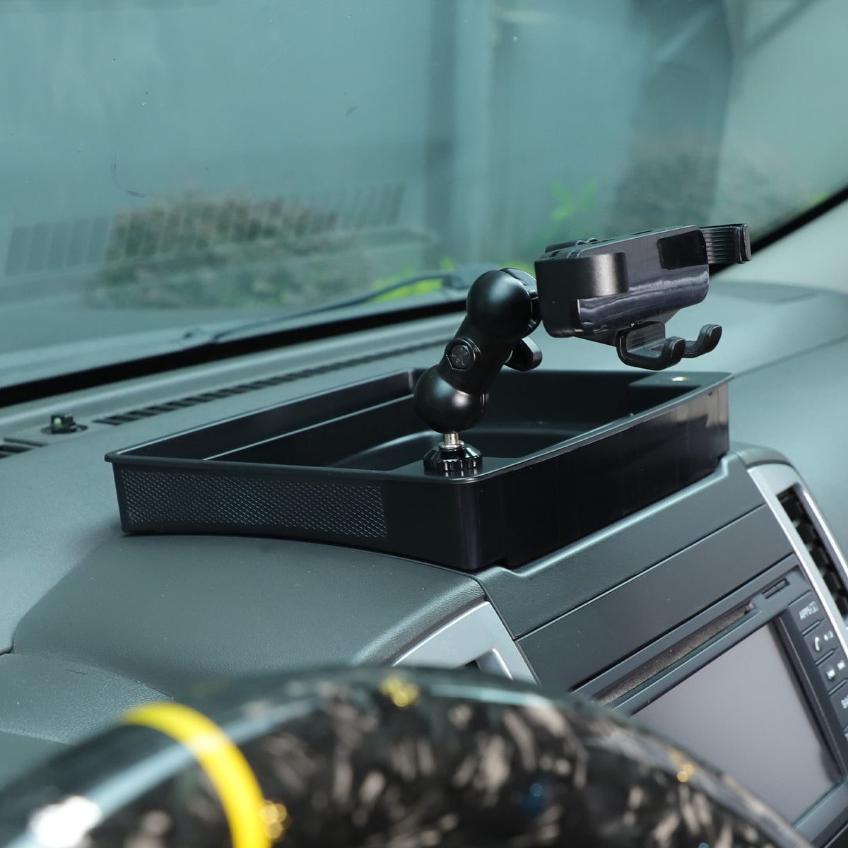 Dashboard Storage Box Organizer Phone Holder For Nissan Frontier 09-17 US 15
