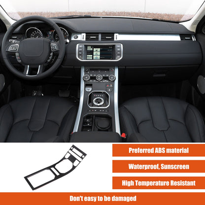 Glossy Piano Black Center Console Panel Trim For Land Rover Evoque L538 2012-18 8