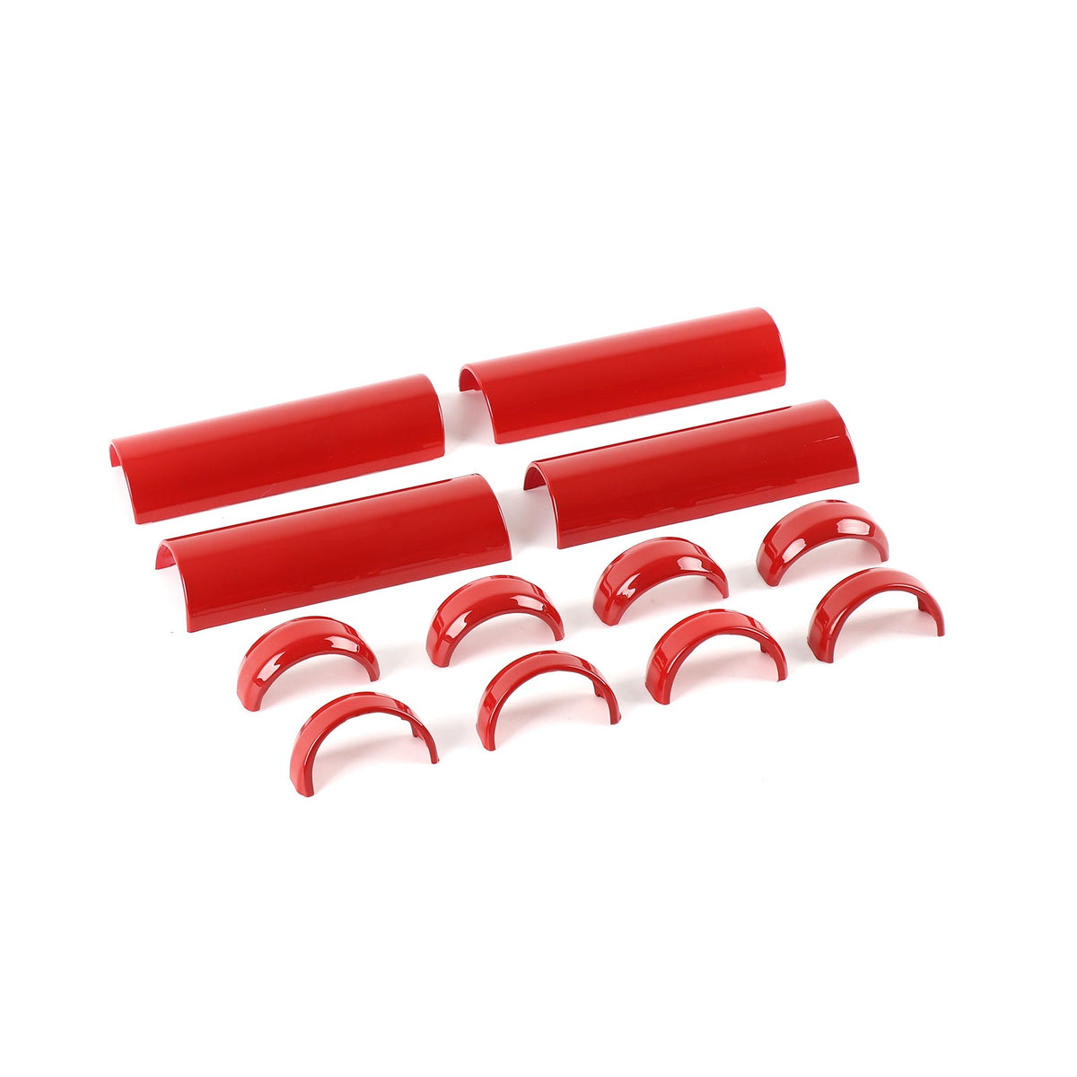 Sport Red Interior Door Panel Handle Trim Cover For Toyota FJ Cruiser 07-21 US 19