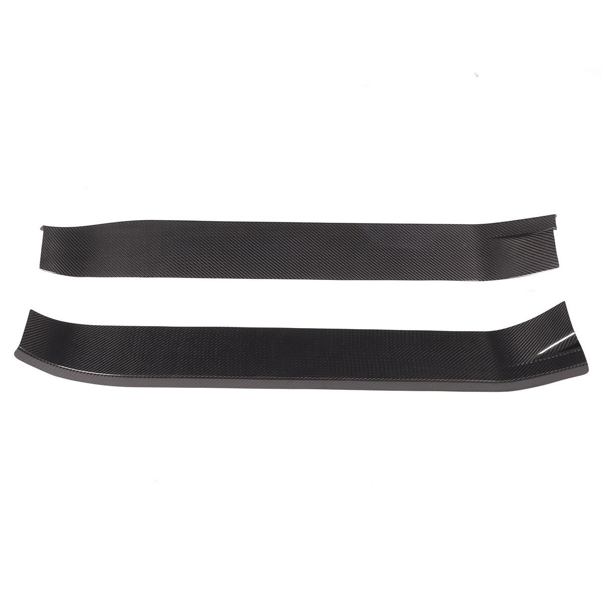 Real Carbon Fiber Full Wrapped Exterior Door Sill Plate Trim For Corvette C8 US 19
