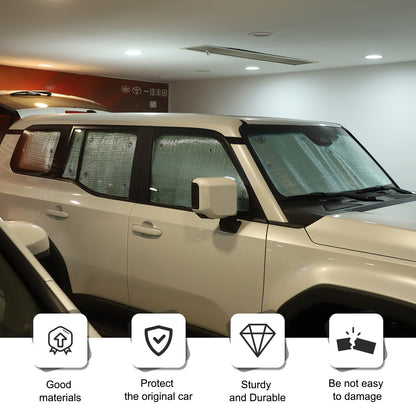 Car Full Window Sunshade Cover Shade Sun For Toyota Land Cruiser LC250 24+ US 18