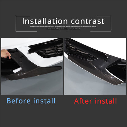 Real Carbon Fiber Full Exterior Set Decor Cover Trim Kit For Corvette C8 2020-26 145