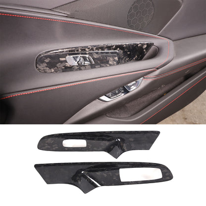 Forged Real Carbon Fiber Full Interior Set Cover Trim Kit For Corvette C8 20-25 - Variants 36-40 51
